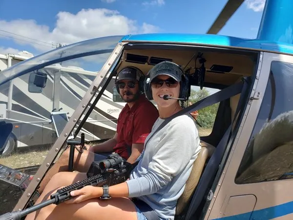 helicopter hog hunting