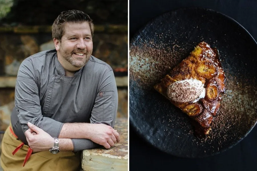 Dustin Valette’s Caramelized Banana Pancake