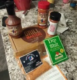 April’ Subscription BBQ Box Contents