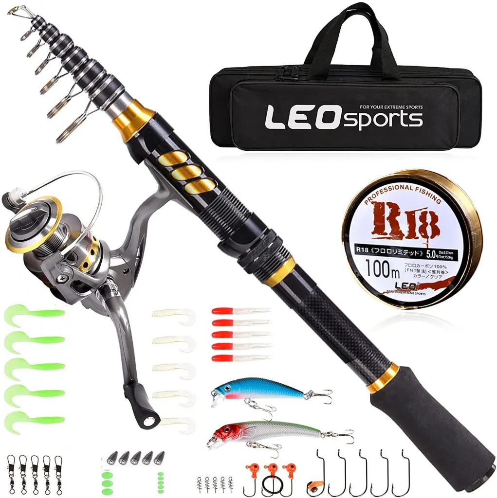 CLORIS Nwest Fishing Rod and Reel Combo