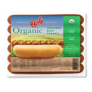 Berks organic hot dogs