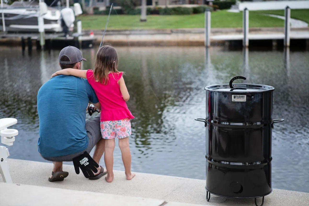 Father & daughter fishing